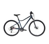 VÉLO TOUT CHEMIN RIVERSIDE 500 BLEU NUIT