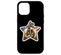 Vélo Tout-Terrain américain pour Enfants Rider Star Motocross MX Patriotic MX Coque pour iPhone 12/12 Pro