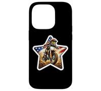 Vélo Tout-Terrain américain pour Enfants Rider Star Motocross MX Patriotic MX Coque pour iPhone 14 Pro