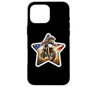 Vélo Tout-Terrain américain pour Enfants Rider Star Motocross MX Patriotic MX Coque pour iPhone 16 Pro Max