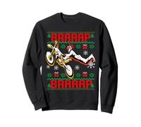 Vélo Tout-Terrain de Motocross Braap Through The Snow Ugly Christmas Sweatshirt