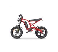 Vélo Tout-terrain Electrique B6 - 20" - 1200w 48v 17,5ah - Rouge
