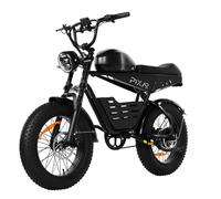 Vélo tout-terrain électrique PIXAR SuperV 20 pouces, moteur 500 W, batterie 48 V 15,6 Ah