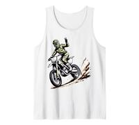Vélo Tout-Terrain pour Motocross Camo Rider Mud Splash Action Débardeur