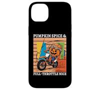 Vélo Tout-Terrain Pumpkin Spice, Motocross, vélo Tout-Terrain, Halloween Coque pour iPhone 14 Plus