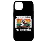 Vélo Tout-Terrain Pumpkin Spice, Motocross, vélo Tout-Terrain, Halloween Coque pour iPhone 14 Plus