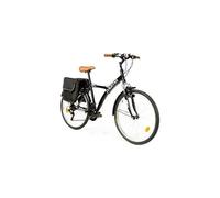 Vélo Trekking MOMA BIKES HYBRID 26"" Aluminium SHIMANO 18 Vitesses Suspension avant