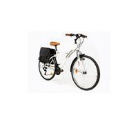 Vélo Trekking MOMA BIKES HYBRID 26"" Aluminium SHIMANO 18 Vitesses Suspension avant