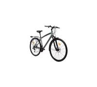 Vélo Trekking, Trekking Pro M 28"", Aluminium, Shimano 21v, Freins A Disque, Suspension Avant (Size M-L, Pour Cycliste De 1.65 A 1.79m) Gris