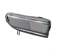 Vélo Triangle Étanche 37cm Réflecteur Vélo Triangle Étanche | Tissu laminÃ© impermÃ©able, zip Ã©tanche, protÃ¨ge pour tÃ©lÃ©phone et pour power bank de la pluie(gray)