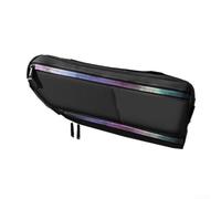 Vélo Triangle Étanche 37cm Réflecteur Vélo Triangle Étanche | Tissu laminÃ© impermÃ©able, zip Ã©tanche, protÃ¨ge pour tÃ©lÃ©phone et pour power bank de la pluie(black)