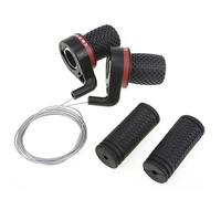 Vélo Twist Gear Manettes De Vélo Pratiques pour Accessoire De Vélo,Levier De Vitesses Poignées De Changement De Vitesse À Torsion De Vélo pour Un Contrôle Stable Et Facile