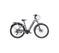 Vélo urbain Bianchi E-Omnia Ctype Shimano Deore OLI630 RD-M4120 10/11V Gris S / 160-170 cm