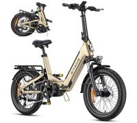 Vélo Urbain Pliable Électrique ENGWE L20 3.0 Pro, 20 Pouces, Batterie Amovible 48V15Ah, 120Km, Frein À Disque Hydraulique, Doré