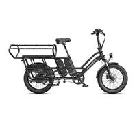 Vélo utilitaire électrique Fafrees FF20 CUV, pour la famille, double batterie, noir