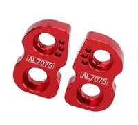 Vélo V-Brake Conversion Seat 1 Paire Résistant À La Corrosion en Aluminium Vélo V-Brake Extender pour Fourche Avant (Rouge)