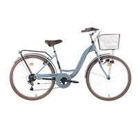 Vélo Ville 26'' Scrapper Railway 1 LTD Vintage Taille M équipé de 6 Vitesses et d'un équipement City Complet