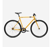 Velo ville single speed 500 jaune.