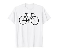 Vélo Viral au Pakistan Femme Noir et Blanc T-Shirt