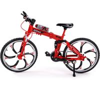 Vélo VTT - 031435 - Couleur Aléatoire - Métal - Finger Bike - Doigt - Jouet Enfant - Anniversaire - Cadeau - 1/10 - Miniature - 17 cm x 6,5 cm - À Partir de 3 Ans
