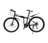Vélo VTT 26 ", de qualité supérieure, 21 vitesses, frein à disque, suspension, convient à partir de 160 cm, VTT 26 pouces pour filles, garçons, hommes et femmes, en acier à haute teneur en carbone