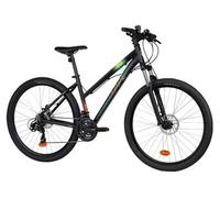 Vélo VTT 27.5'' Femme SCRAPPER EXALTA 3.1 avec cadre en aluminium, 21 Vitesses, équipé Shimano et double freins à disque.