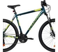 Vélo VTT 27.5'' SCRAPPER XC 3.1 LTD cadre en aluminium - Fourche Télescopique 21 Vitesses, equipé Shimano et double freins à disque. Vert & Jaune G