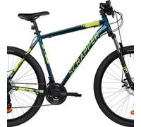 Vélo VTT 27.5'' SCRAPPER XC 3.1 LTD cadre en aluminium Taille XL - Fourche Télescopique 21 Vitesses, equipé Shimano et double freins Vert & Jaune