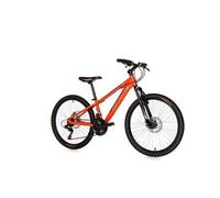 moma bikes Vélo VTT Enfant, GTT24, Aluminium, Shimano 21V, Freins a Disque, Suspension Avant
