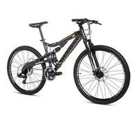 Moma bikes velo vtt eqx 27 5 5 0 aluminium shimano 24v freins a disque double suspension l xl 180 200 cm