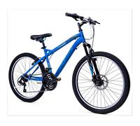 Velo VTT Huffy Extent pour garcons 24"" Semi-Rigide - Shimano 18 vitesses - bleu