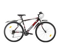VELO VTT PRO 26"" NOIR/ROUGE