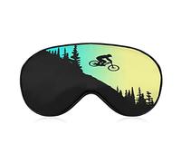 Vélo VTT Ride Sleeping Blindfold Mask Cute Eye Shade Cover avec sangle réglable pour femmes hommes nuit