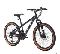 Vélo VTT SPATIAL 24""- Shimano 21 vitesses- fourche suspendue - pour enfants, adolescents et étudiants- Noir