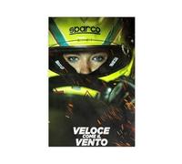 Veloce Come Il Vento Impression sur toile Décoration murale pour salon, chambre à coucher 30 x 45 cm
