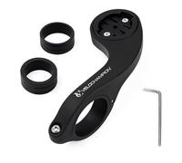 VeloChampion Support de Guidon Vélo Déporté Compatible avec Les GPS Vélo Garmin ou Wahoo. Convient aux Diamètres de Guidon de 25,4 à 35 mm.