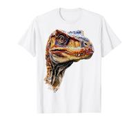 Velociraptor Dinosaure Art Graphique Velociraptor T-Shirt