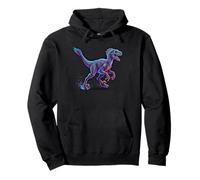 Velociraptor Dinosaure Crétacé Fast Theropod Hunter Sweat à Capuche
