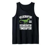 Velociraptor Distanceraptor Timeraptor Dinosaure Racing Fun Débardeur