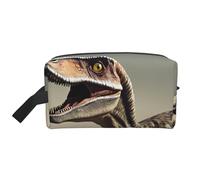 Velociraptor Trousse de toilette pour homme et femme Motif dinosaure 04