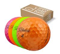 Velocity Lot de 25 balles de golf colorées de qualité AAA/AA
