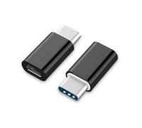 Velocraze Adaptateur - Adaptateur Type-C mâle vers Micro USB Femelle, Fonctionnel pour connecter des appareils optimaux et Une Vitesse appropriée.