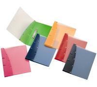 Veloflex 1141 400 Diamond, Classeur à anneaux en plastique PP avec mécanisme à 2 anneaux ronds de 20 mm, couleurs assorties (1 pièce)