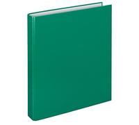 VELOFLEX 1143040 - Classeur à anneaux Basic, Classeur à anneaux, Classeur, DIN A4, 265 x 315 x 45 mm, Mécanisme à 2 anneaux, Carton, vert
