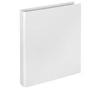 VELOFLEX 1143090 - Classeur à anneaux Basic, Classeur à anneaux, Classeur, DIN A4, 265 x 315 x 45 mm, Mécanisme à 2 anneaux, Carton, blanc