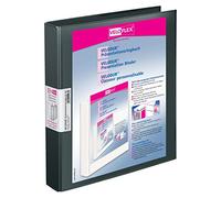 Veloflex 1143180 Velodur Classeur à anneaux Noir Format DIN A4