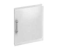 VELOFLEX 1145290 - Classeur à anneaux, Classeur à anneaux, Classeur, DIN A4, 255 x 315 x 28 mm, mécanisme à 2 anneaux, transparent