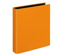 VELOFLEX 1151330 - Classeur à anneaux VELOCOLOR, Classeur à anneaux, Classeur, DIN A5, Mécanisme à 2 anneaux, 200 x 230 x 45 mm, Carton, orange, 1 pièce