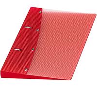Veloflex 1151421 Diamond Classeur à 2 anneaux en plastique PP Rouge Format A5 20 mm
