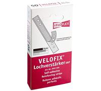 Veloflex 2003000 Lot de 50 bandes adhésives pour renforcement des perforations 105 x 15 mm (Import Allemagne)